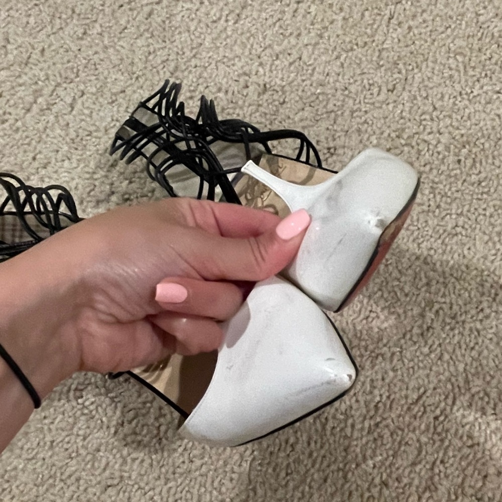 Christian Louboutin Confusa Heels Sz 37.5 - Picture 15 of 16
